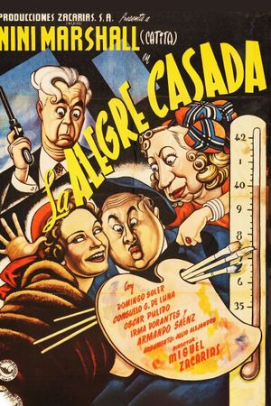 La alegre casada's poster