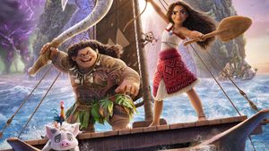 Moana 2's poster