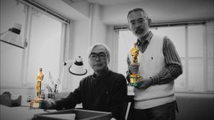 Never-Ending Man: Hayao Miyazaki's poster