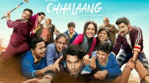 Chhalaang's poster