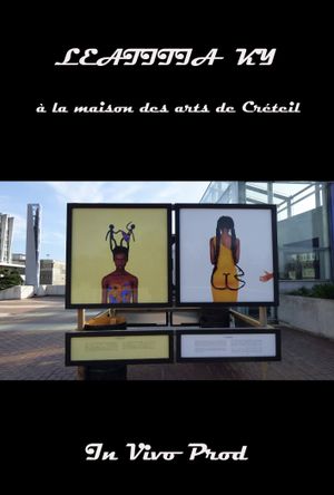 Laetitia Ky at the Créteil arts center's poster image