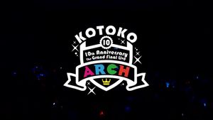 KOTOKO / 「10th Anniversary The Grand Final Live "ARCH"」's poster