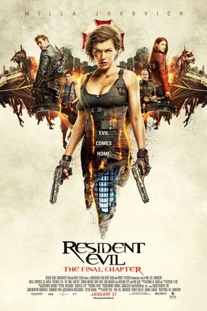 Resident Evil: The Final Chapter's poster