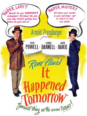 It Happened Tomorrow's poster