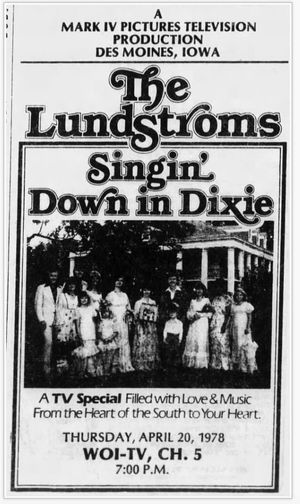 Singin' Down in Dixie's poster