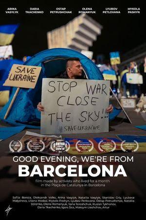 Good evening, we're from Barcelona's poster