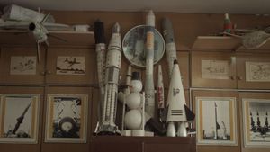 Baikonur. Earth's poster