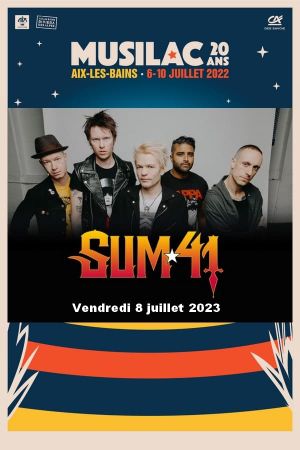 Sum 41 - Musilac 2022's poster image