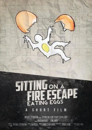 Sitting on a Fire Escape Eating Eggs's poster