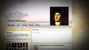 #GeorgeWashington's poster