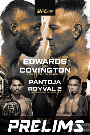 UFC 296: Edwards vs. Covington's poster