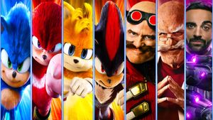 Sonic the Hedgehog 3's poster
