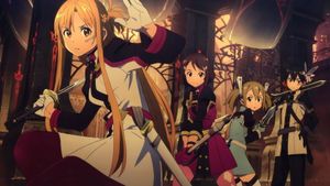 Sword Art Online the Movie: Ordinal Scale's poster