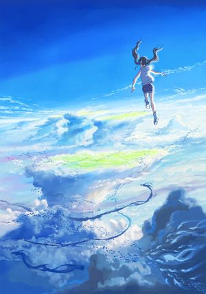 Weathering with You's poster