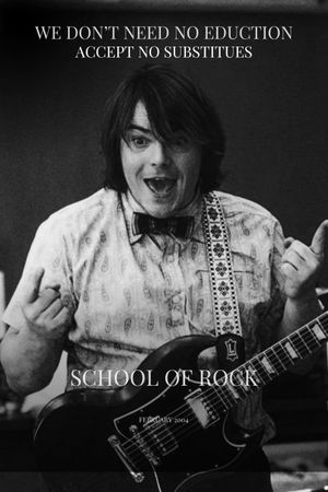 School of Rock's poster