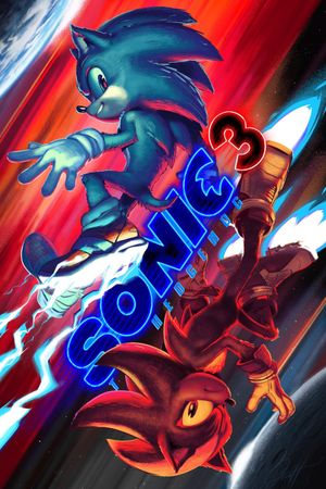 Sonic the Hedgehog 3's poster