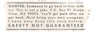 Safety Not Guaranteed's poster