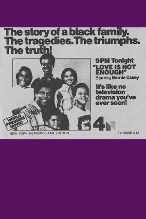 Love Is Not Enough's poster