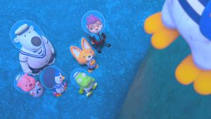 Pororo: Underwater adventure's poster