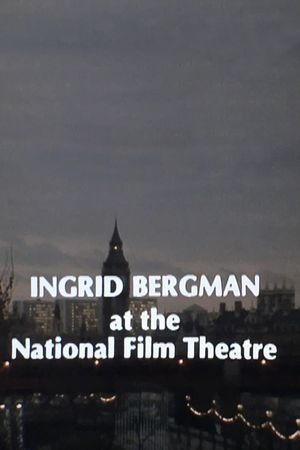 Ingrid Bergman at the National Film Theatre's poster