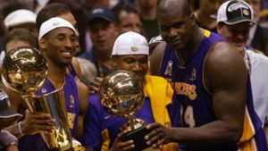 2002 NBA Champions: Los Angeles Lakers's poster
