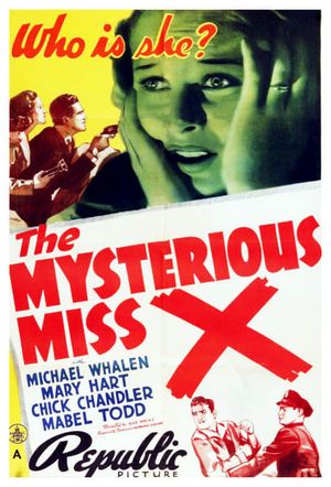 The Mysterious Miss X's poster