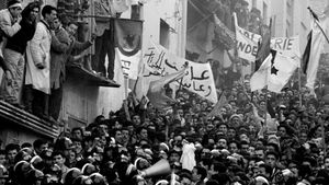 Peuple en marche's poster