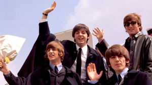The Beatles in Australia's poster