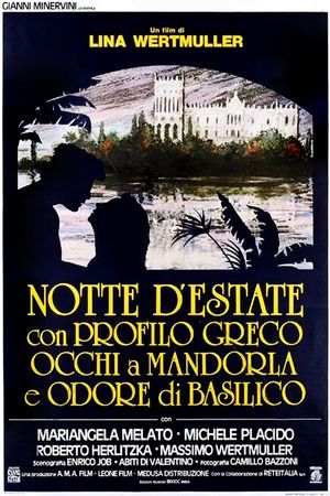 Summer Night with Greek Profile, Almond Eyes and Scent of Basil's poster
