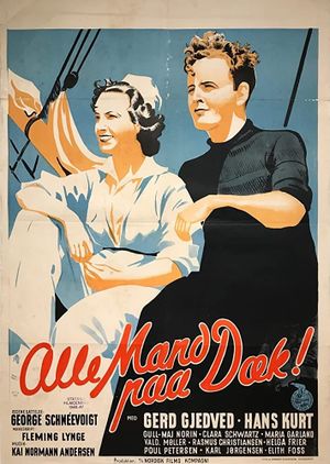 Alle mand paa dæk's poster
