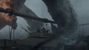 Godzilla's poster
