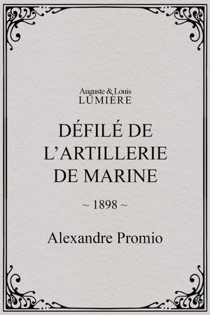 Défilé de l’artillerie de marine's poster