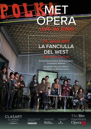 The Metropolitan Opera 2026/27: La Fanciulla del West's poster