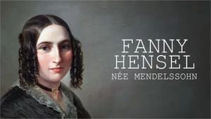 Die geniale Schwester Fanny Hensel, geb. Mendelssohn's poster