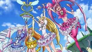 Suite Pretty Cure: Torimodose! Kokoro ga Tsunagu Kiseki no Melody!'s poster