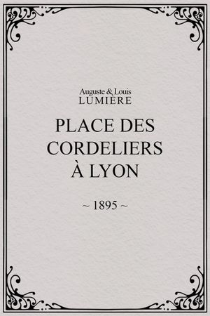 Cordeliers' Square in Lyon's poster