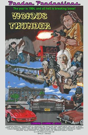 Vicious Thunder's poster