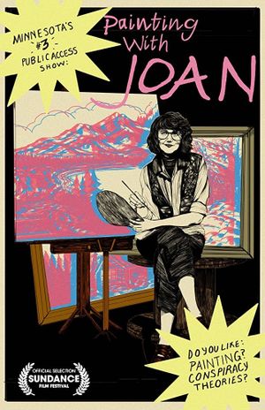 Painting with Joan's poster