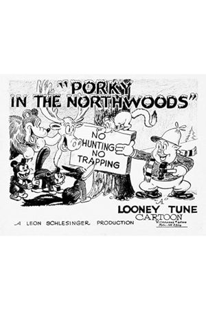 Porky in the North Woods's poster