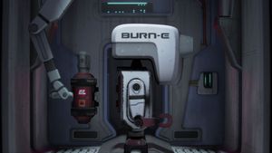 BURN·E's poster