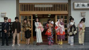 Onsen Geisha: Yubune de Ippatsu's poster