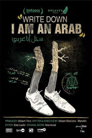 Write Down, I am an Arab's poster