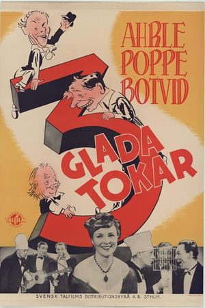 Tre glada tokar's poster