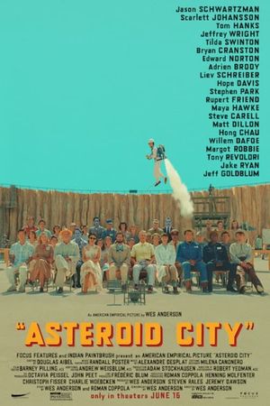 Asteroid City's poster