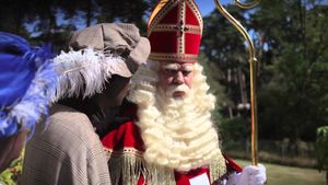 Sinterklaas Verdwaalt In Het Grote Bos's poster