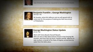 #GeorgeWashington's poster