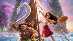 Moana 2's poster