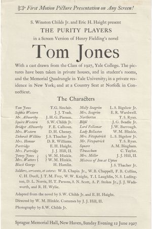 Tom Jones's poster