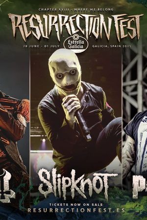 Slipknot - Live at Resurrection Fest EG 2023's poster