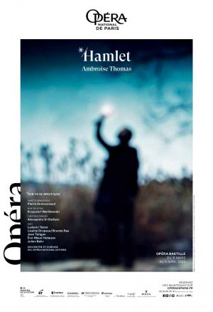 Opéra National de Paris: Ambroise Thomas's Hamlet's poster